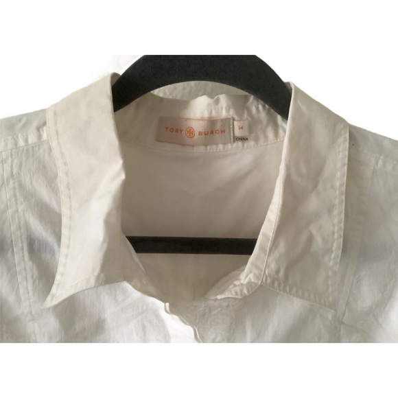👚SOLD👚 TORY BURCH Button Front Blouse 14 - Picture 3 of 8